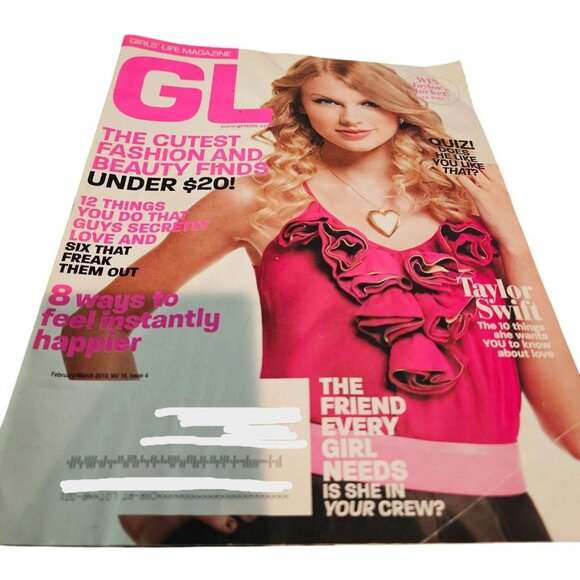 GL Girls Life Magazine Set of 2 Issues 2010 Vtg Taylor Swift Victoria Justice - Picture 7 of 12